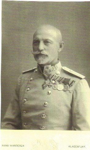 Oberst Adam Brandner k.k. Landwehr Gebirgstruppe 1909