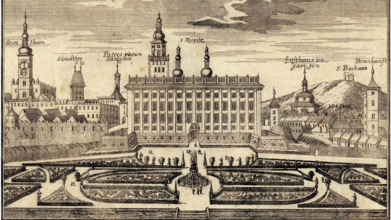 Kremsier Schloss 1691 Justus van den Nypoort